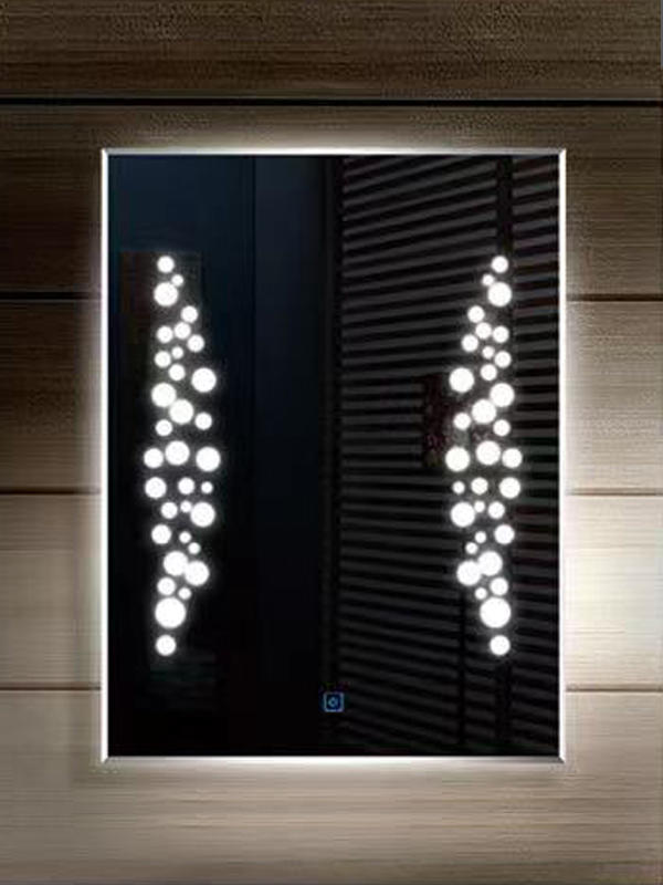B37 смарт-зеркало с сенсорным экраном и подсветкой для ванной комнаты со светодиодной подсветкой